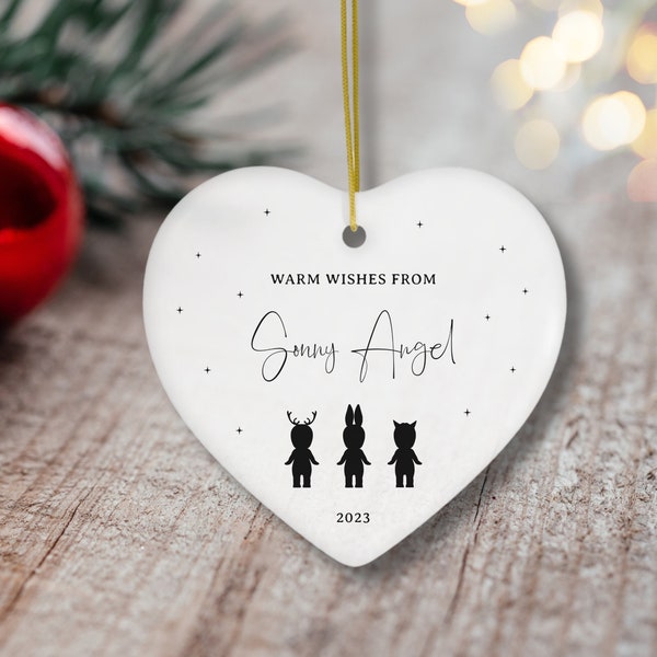 Sonny Angel Ornament • Warm Wishes Ornament • Sonny Angel Keepsake • Christmas Decoration