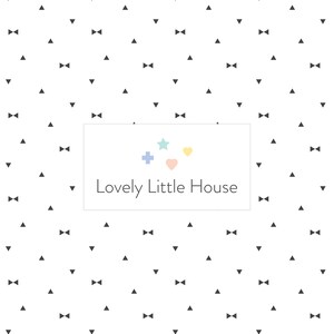 Printable Dollhouse Wallpaper • Nordic Collection - Triangles • Digital Miniature Wallpaper