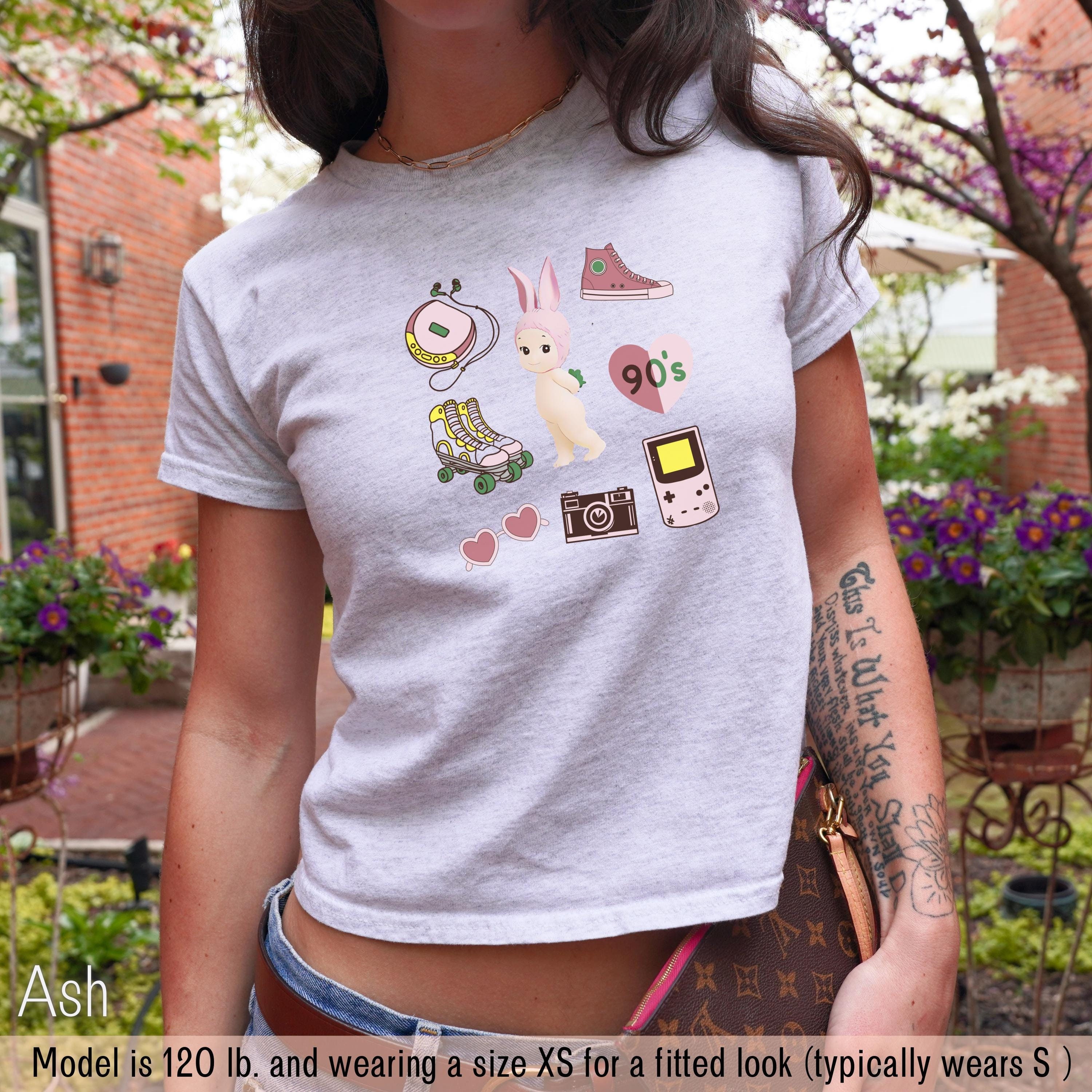 Sonny Angel Baby Tee | 90's Short Fit Graphic Tee | Retro