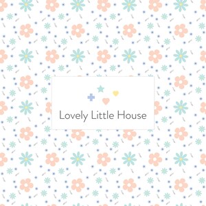 Printable Dollhouse Wallpaper • Flowers Collection - Pastel Colors ...