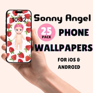 Sonny Angel Phone Wallpaper Pack | 25 Phone Backgrounds for iPhone and Android | Shuffle Your Phone Lock Screen
