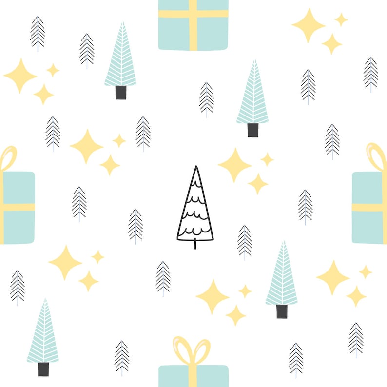 Printable Dollhouse Wallpaper Christmas Collection - Etsy