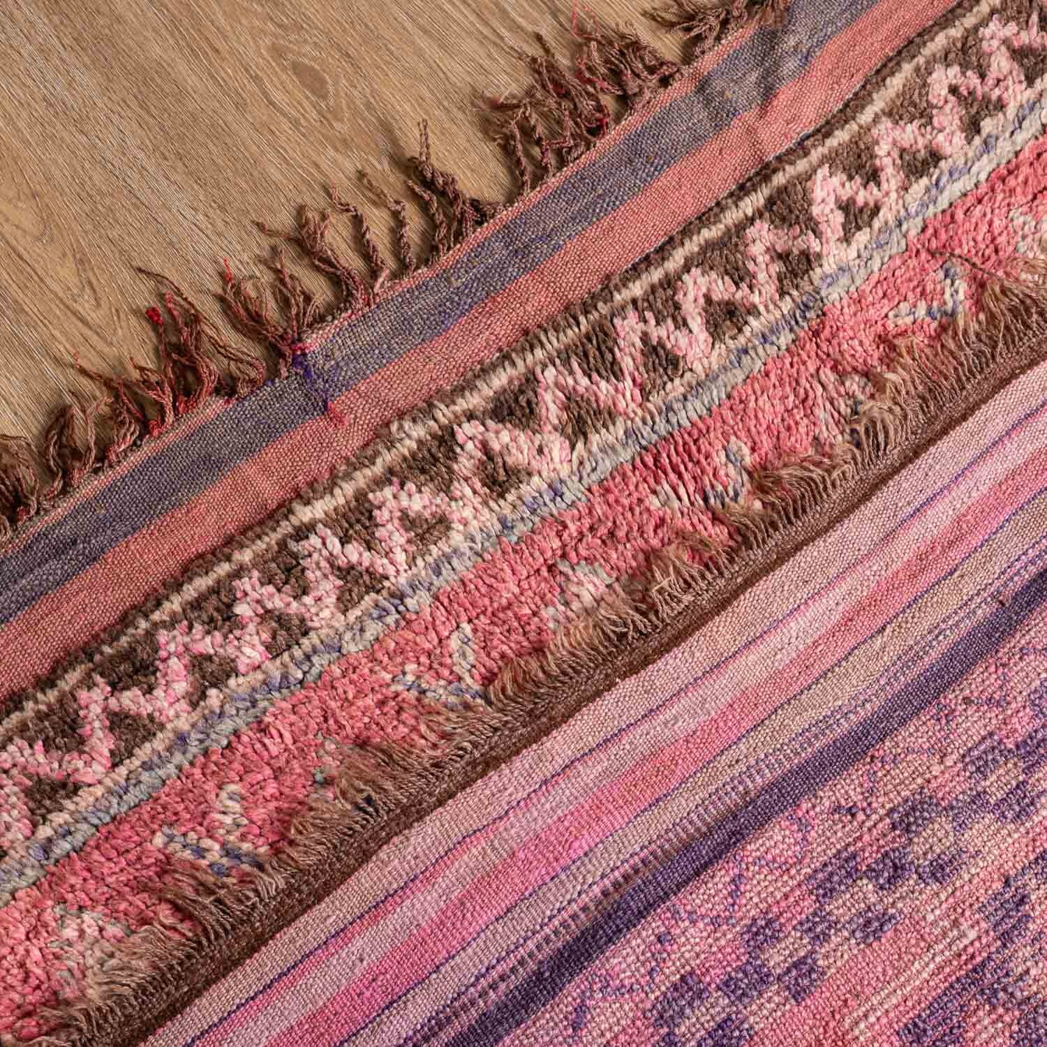 Exclusive Moroccan Rug 5x12 Pink Moroccan Rug Vintage Rug Etsy