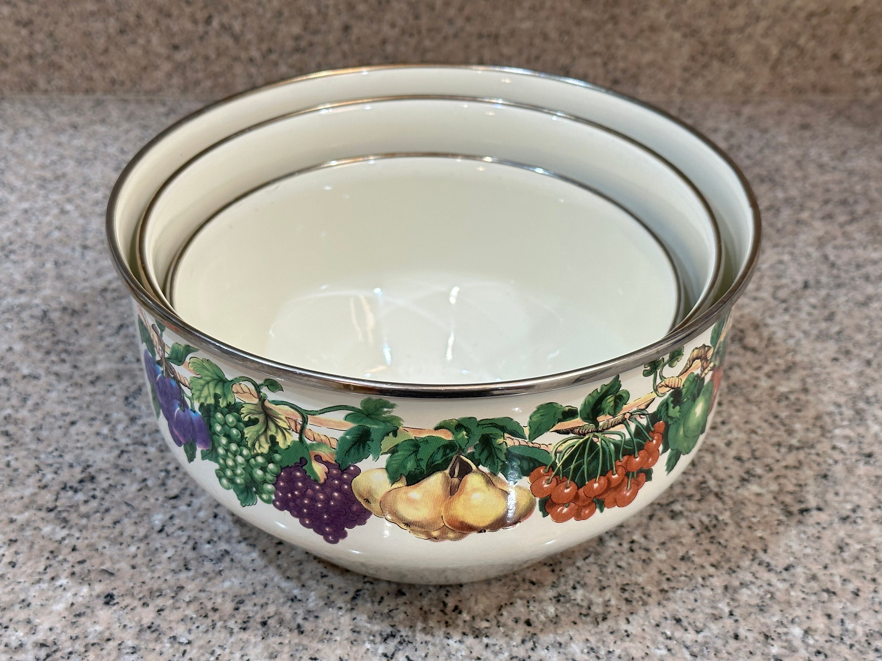 3 Vtg Tabletops Unlimited Vitroceramic Gas Electric Fruit Etsy