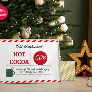 Süße Weihnachtskunst I Druckbare Weihnachtskunst I Hot Cocoa Druckbare Kunst I Weihnachten Kunstdrucke I Süße Weihnachten Kunstdrucke