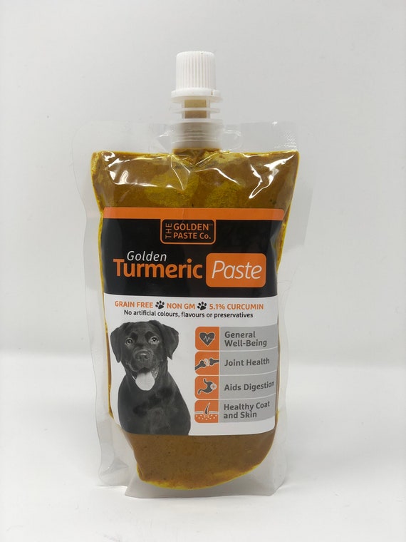 Golden Turmeric Paste for Dogs and Cats Etsy