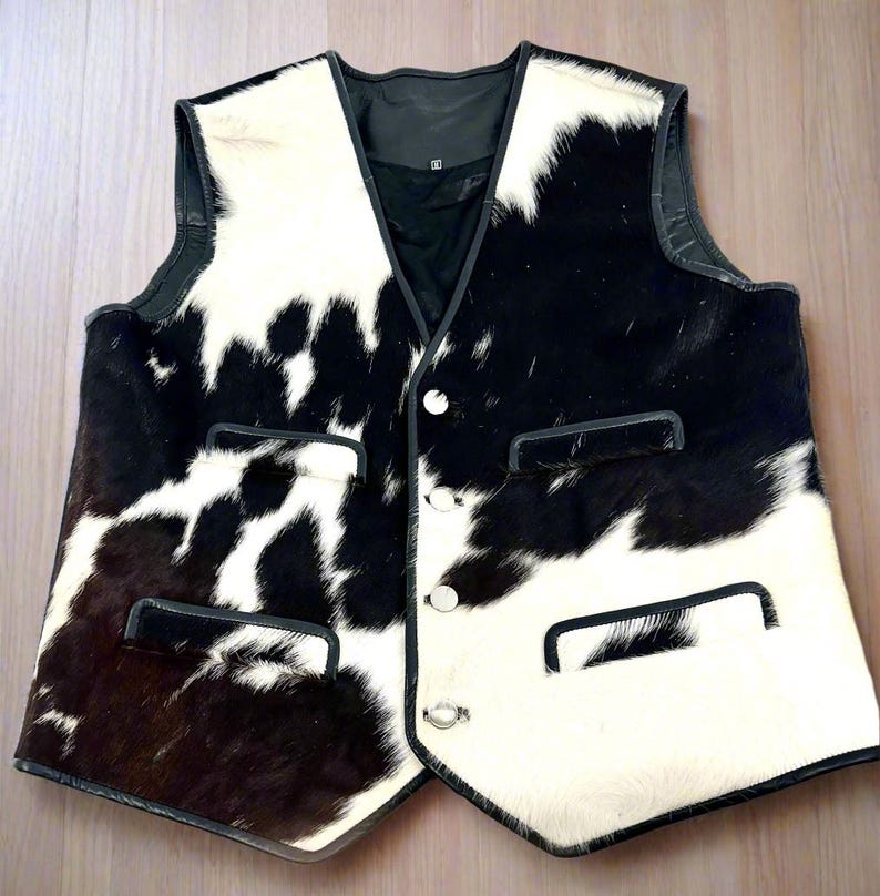 black leather vest cowhide vest men real cowhide jacket men biker vest men winter jacket men sleeveless jacket men gift for him