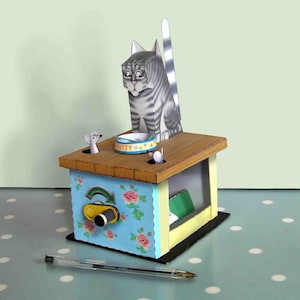 Cat and mouse automata kit