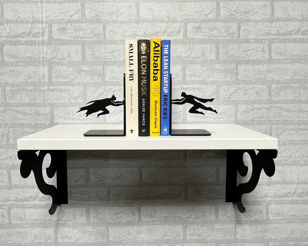 Superhero Bookends Metal Bookends Marvel Bookends Avengers Bookends Childern Room Bookends