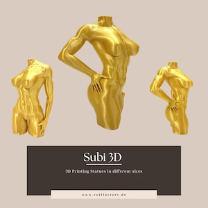 Female Body Statue Bust Fitness Bust Bodybuilding Female Body Fitness Decoration Figure Decoration Figures