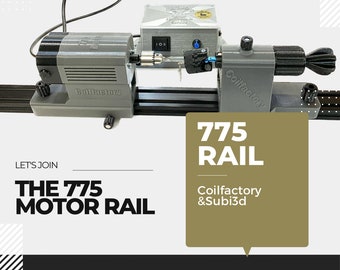 775 Rail System Coilbuilder Rail System Coilbuilding Bobines faites à la main Coil Jig