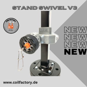 Swivel V3 Coilbuilding Tool Handmade Coils Coilbuilder Swivel Swivel Coil Jig