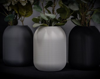 Vase modern / 3D Druck Vase / Blumenvase / Dekovase / Dekoration / Dekoartikel / Deko / Geschenk / Vintage / Handarbeit / Tischdeko /