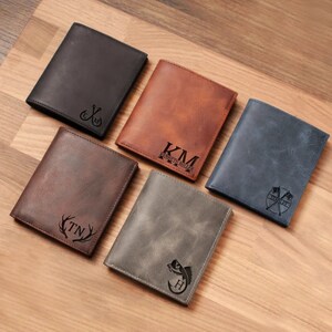 Engraved Gifts For Dad, Father Day Gift, Gift For Dad, Wallet Men, Custom Leather Wallet, Anniversary Gift