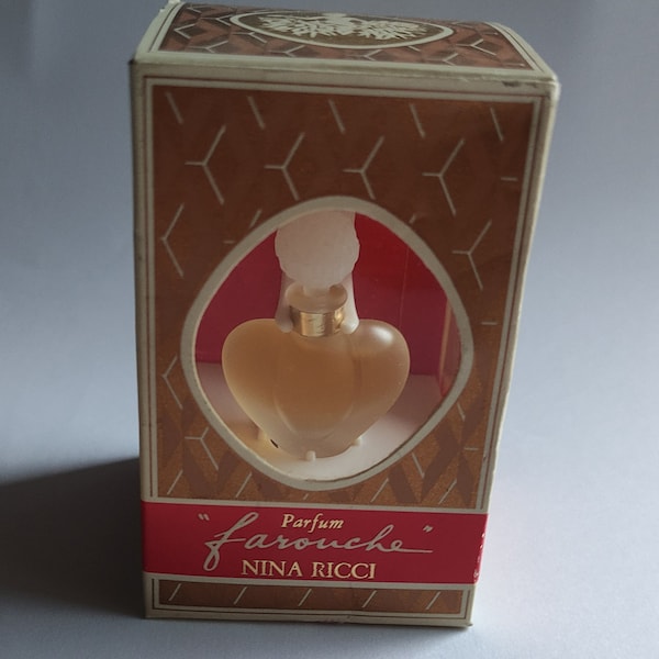 Vintage Farouche Nina Ricci Paris parfum mini, miniature 2,5ml splash