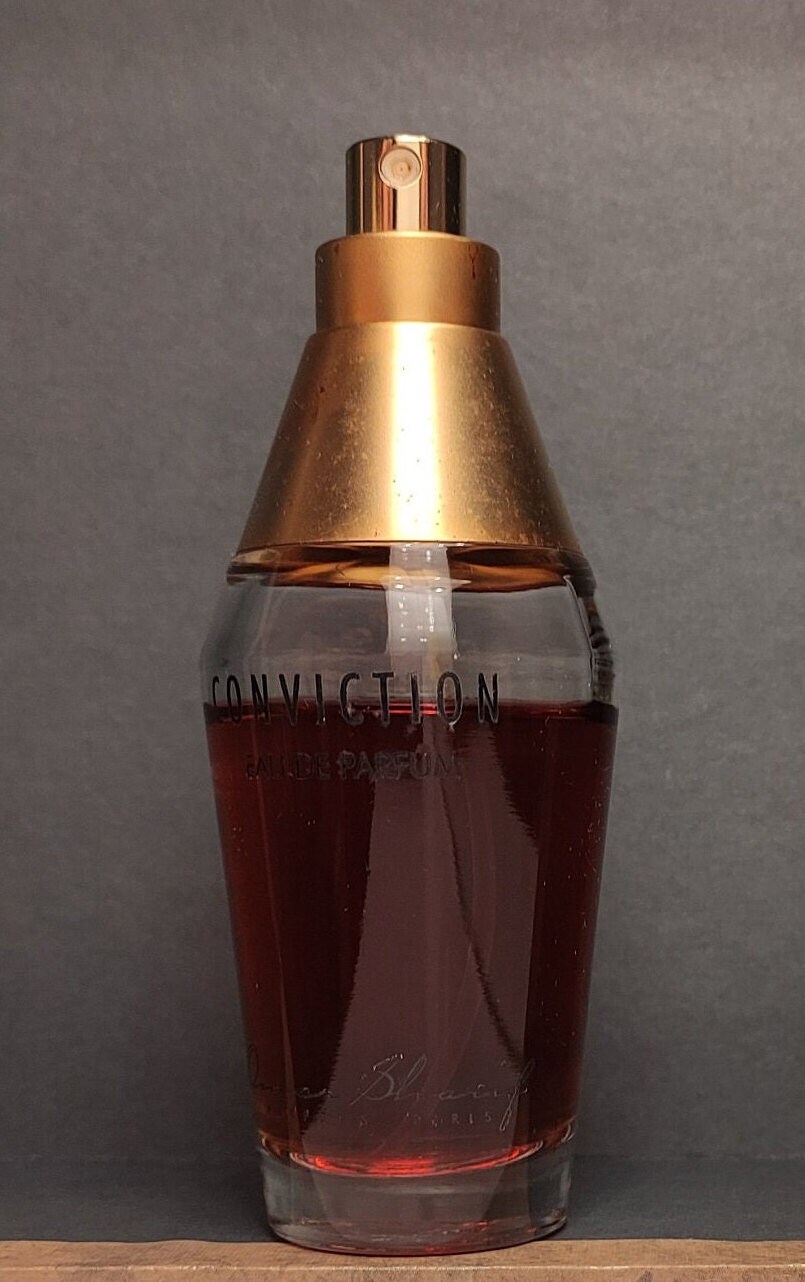 Vintage CONVICTION by Omar Sharif Bottle 60 Ml Eau De Parfum Spray for  Women Rare, Discontinued Made in France -  Hong Kong