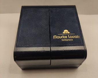 Vintage Maurice Lacroix Switzerland Watch Box / Storage Case