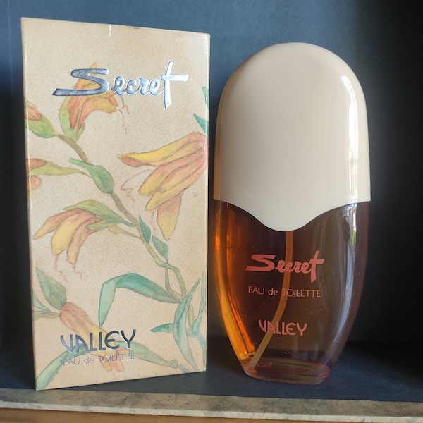 vintage Secret VALLEY eau de toilette 100 ml vaporisateur naturel pour femme