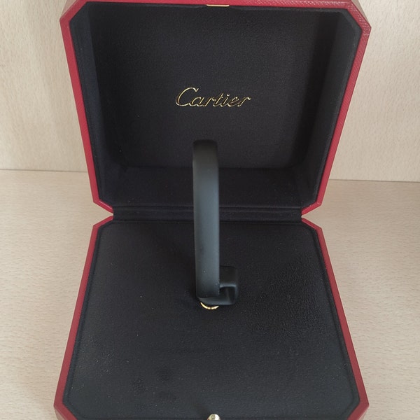 Vintage Cartier, Bracelet/Watch Display Stand, Cartier Presentation Red Box/Case With Interior Base Used