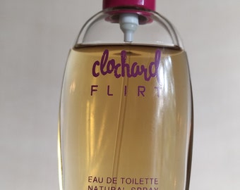 1990 Vintage Clochard FLIRT Bottle 50ml Eau de Toilette Spray For Women