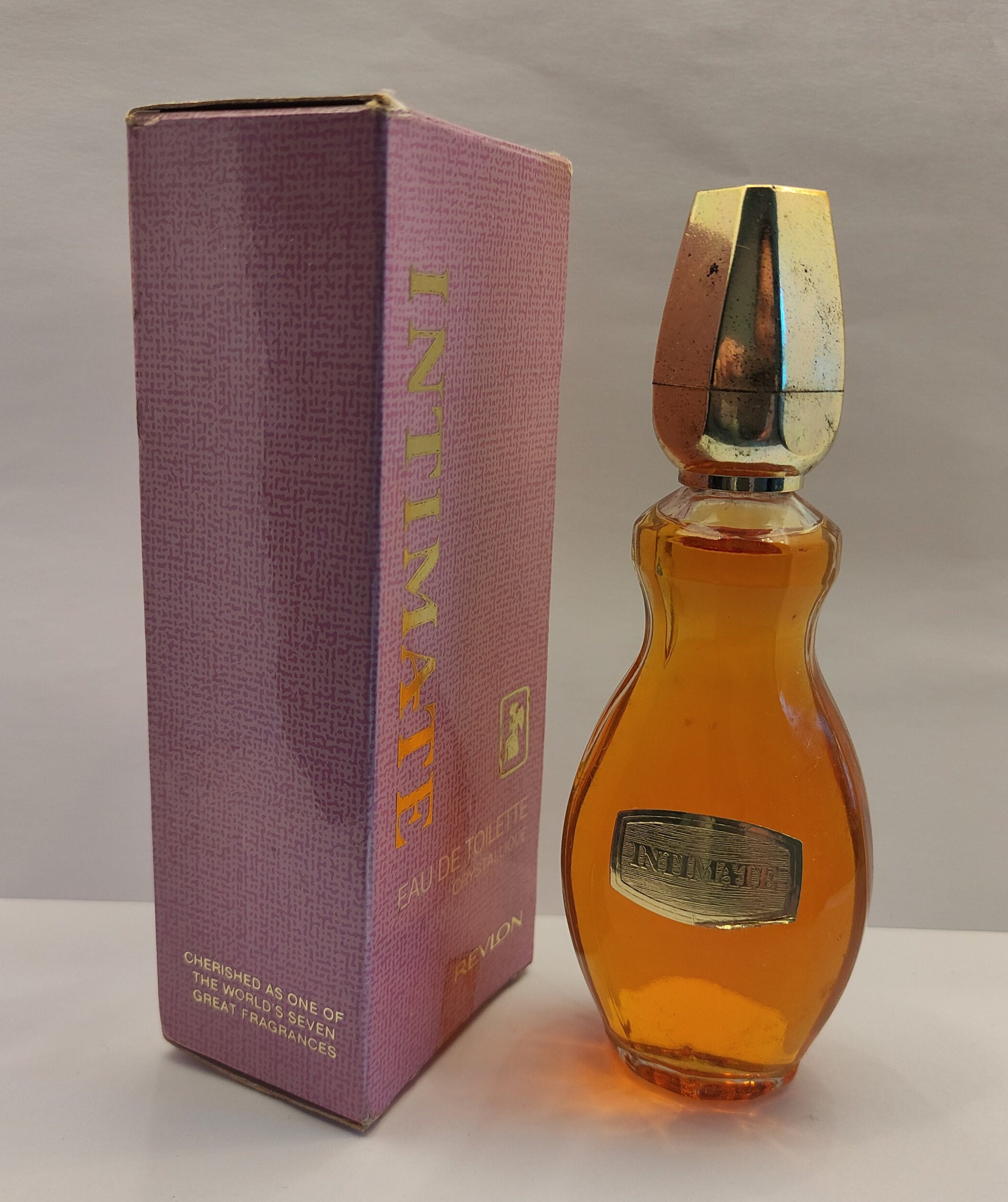 Vintage INTIMATE by Revlon Bottle 60ml Eau De Toilette Splash Etsy