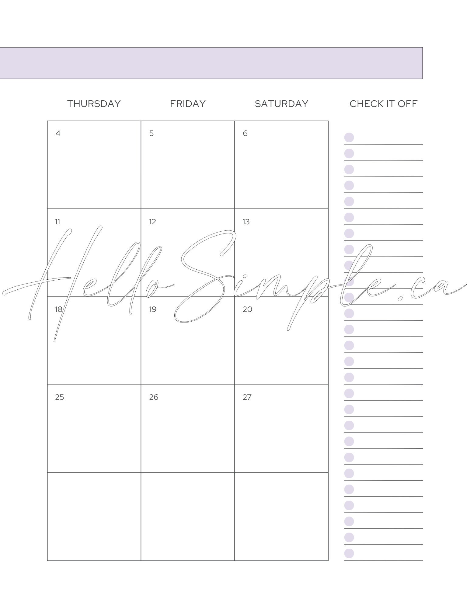 Classic 2024 Calendar Canva Template Printable Planner INSTANT DOWNLOAD
