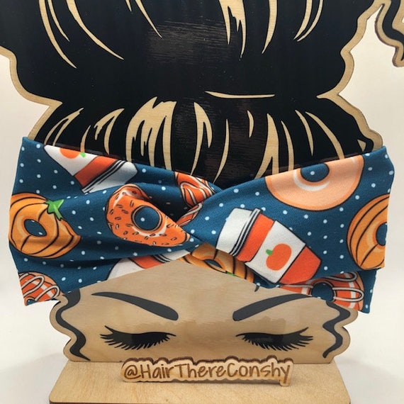 Pumpkin Spice and Everything Nice Wrap Headband