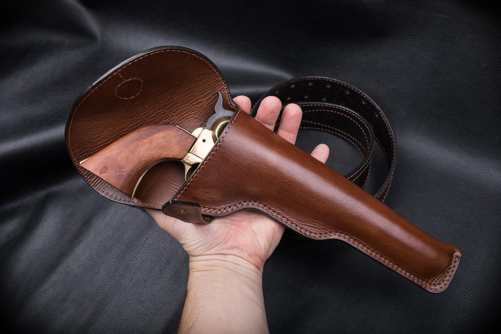 Colt M1851 NAVY カスタムメイドレザーホルスター | ヴィンテージ