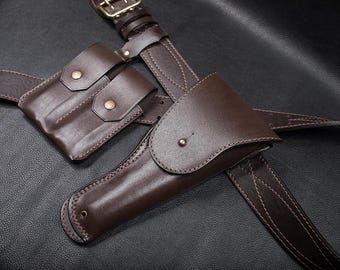 Handmade Leather Colt 1911 Retro Style Holster