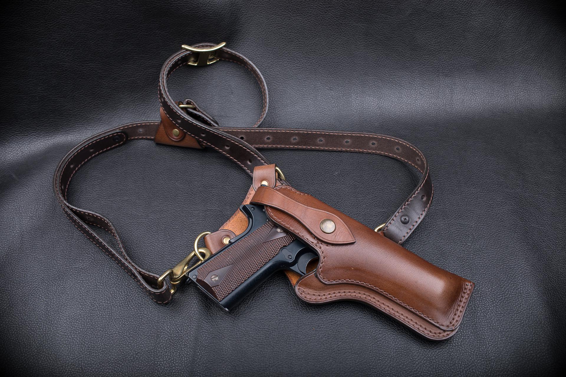 Colt 1911 Custom Made Leather Holster | Vintage Look | Unique