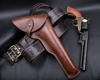Colt M1851 NAVY カスタムメイドレザーホルスター | ヴィンテージ