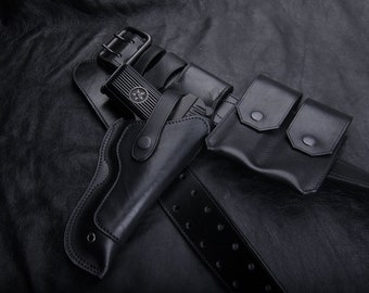 Tokarev TT Leather Holster | Сustom Made | Unique Design | Vintage Look | Retro Style | High Quality |