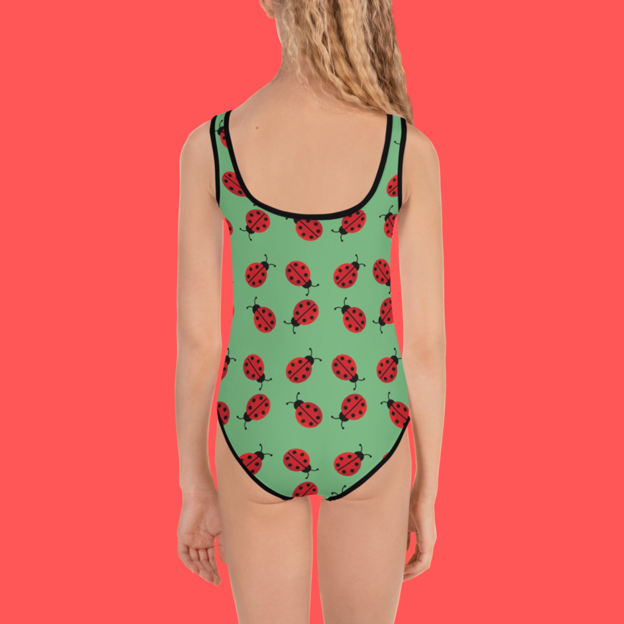 retirada cómodo Crónica Traje de baño ladybug traje de baño para niños con mariquita - Etsy México