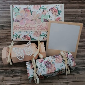 Knallbonbon-Box als Geldgeschenk zur Hochzeit, Geburtstag, Geburt