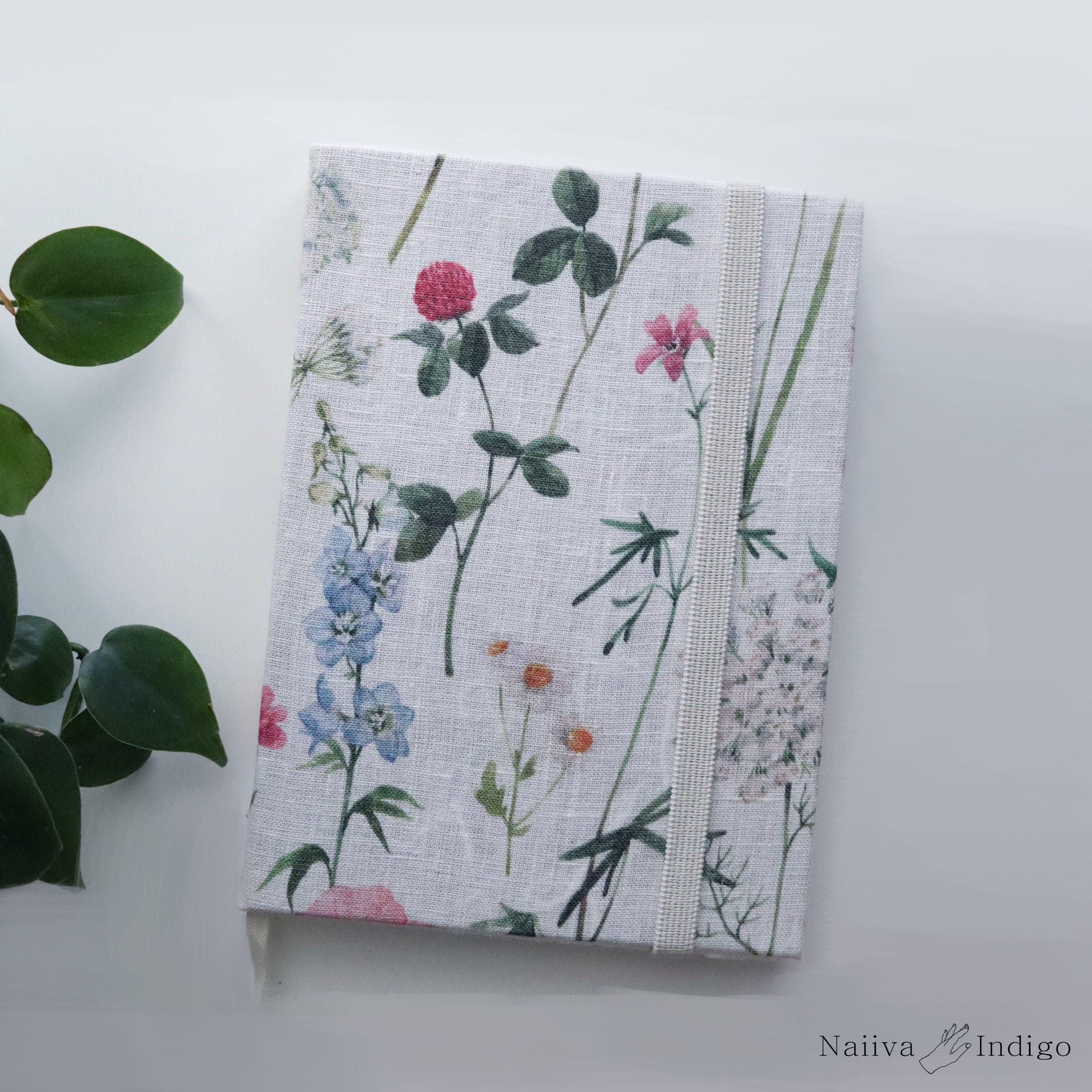 Flower Ghost Hand-painted Pocket Sketchbook — Holly Osburn Art