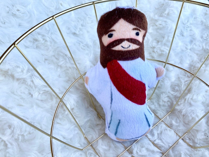 Cute Jesus Plush Doll Christening Favor Little Boy and Girl Gift