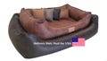 Luxury Vegan Leather Dog Bed, Modern Luxury Pet Sofa, Easy-Cleaner Waterproof Design product logo