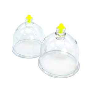 100x Schröpfgläser 1x Pumpe, Hacamat Kupası Seti, Hijama Massage Schröpfen, Cupping Cups, Schröpfglas Bild 7