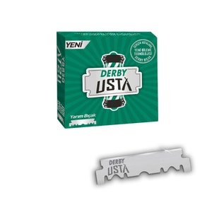 Derby Usta Razor Blades Professional, Single Edge (100 pcs.) Jilet Blade