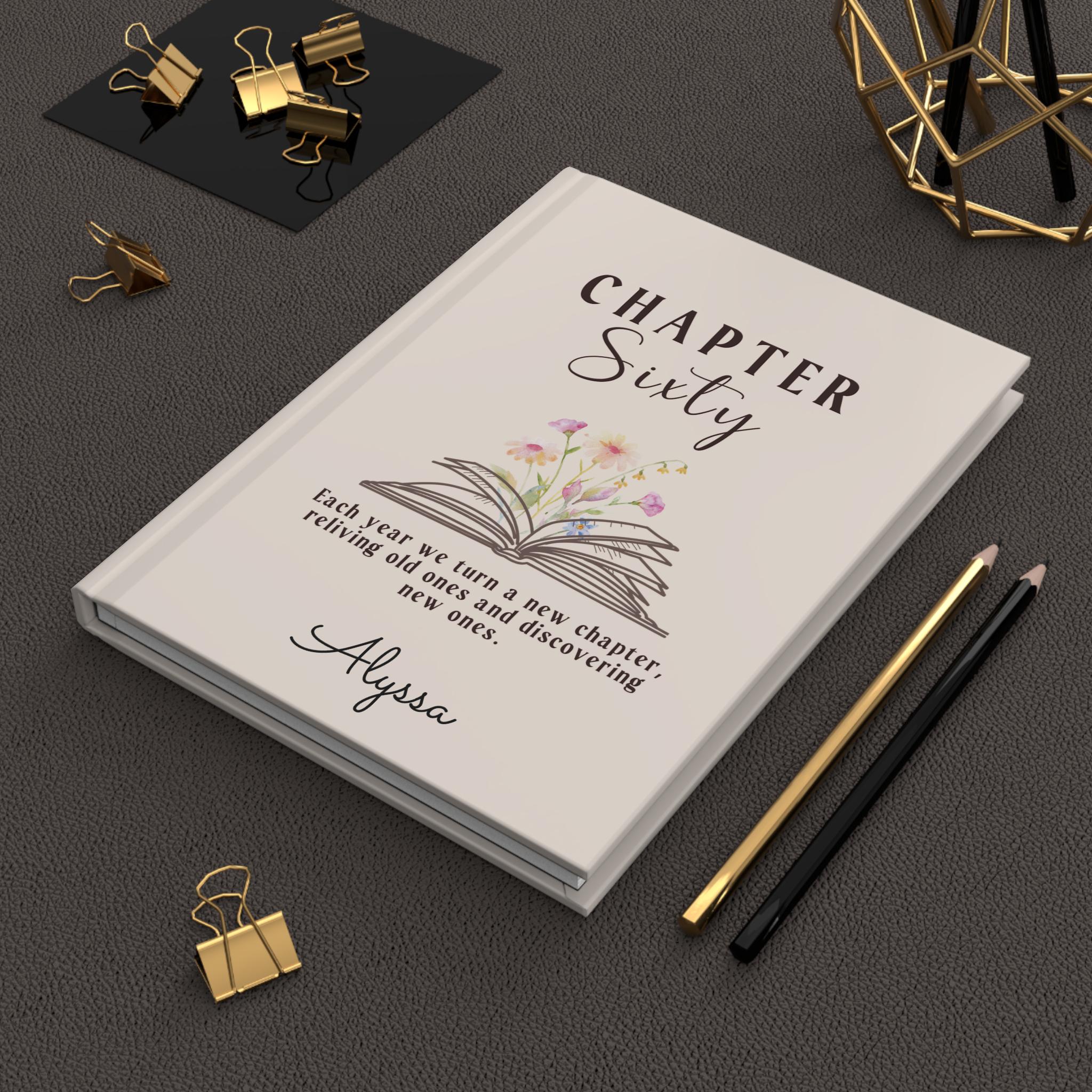 Chapter 60 Journal Personalized 60th Birthday Gift, 60th Birthday Journal, Birthday Gift ...