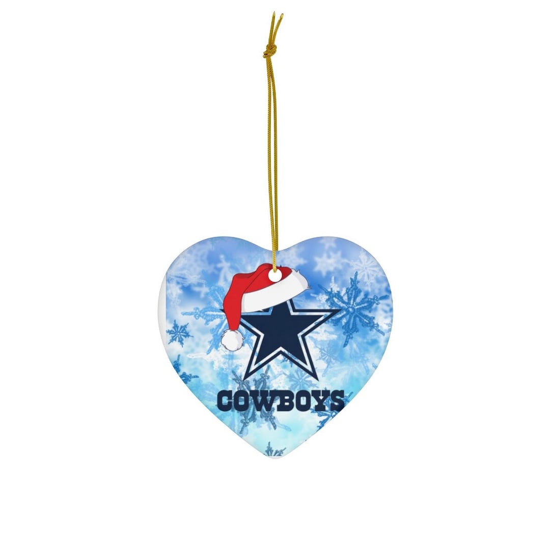 Dallas Cowboys Ornament Cowboys Ornament Christmas Gift Etsy