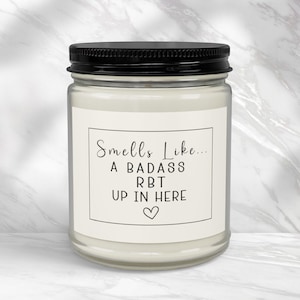 Gift for RBT, Funny Candle for RBT, Gift for Behavioral Technician, Appreciation Gift, Thank you Gift, Bulk Christmas RBT Gift