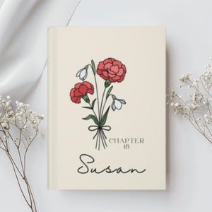 Personalized 18th Birthday Gift, 18th Birth flower Journal, Chapter 18, 2007 Birthday Gift, Birthday gift her Best Friend, Gift For Daughter