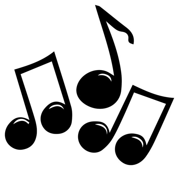 Noten Musik Musik Noten Instant Download SVG Dateien für Etsy.de