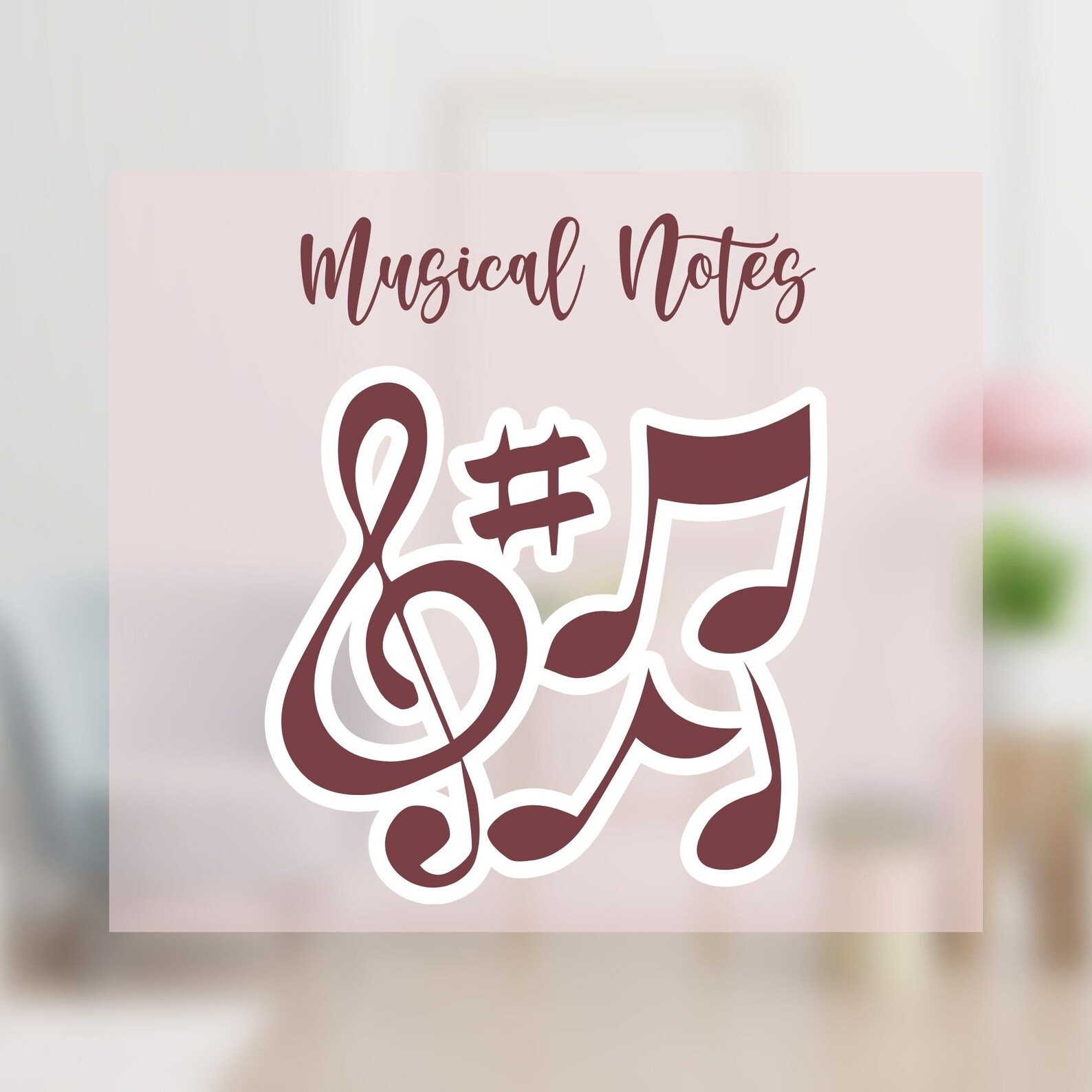 Music Note SVG, Svg Files for Cricut Digital Download, PNG for Digital ...