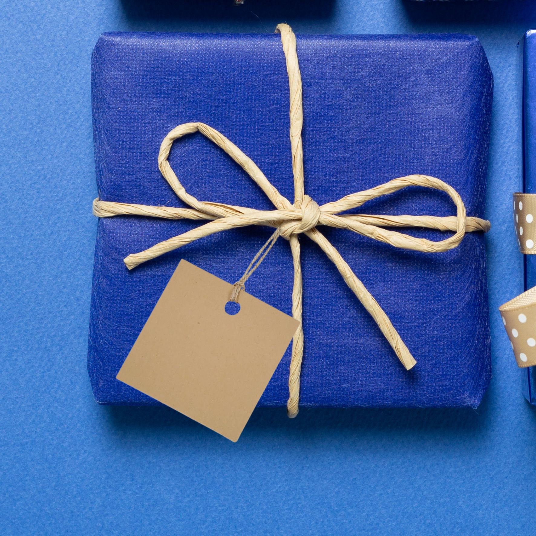 Kraft Paper Square Paper GIFT TAGS Blank Paper Prestrung Etsy