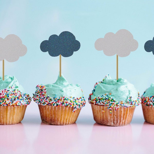 Cloud Cupcake Topper - Etsy