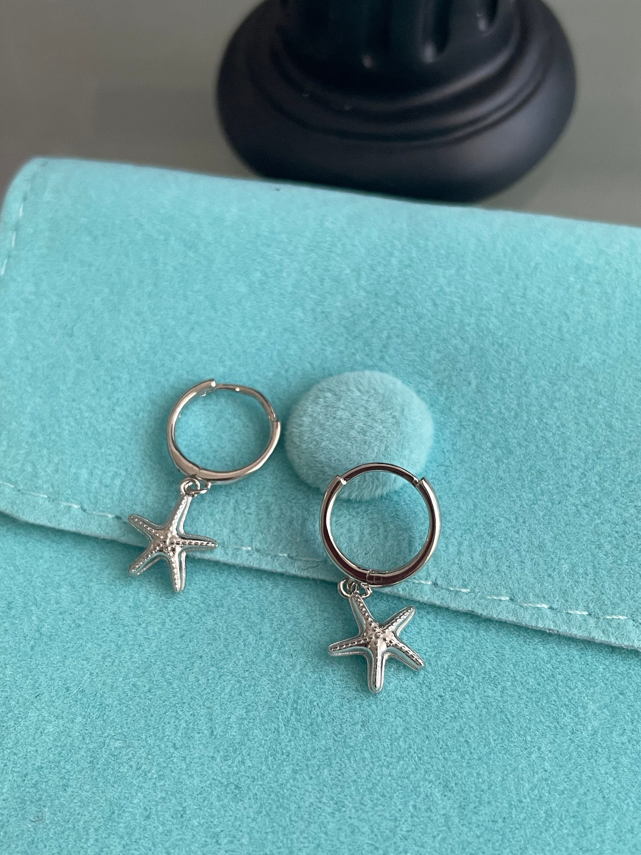 Starfish S925 sterling silver earring, sterling silver jewellery, fish earring