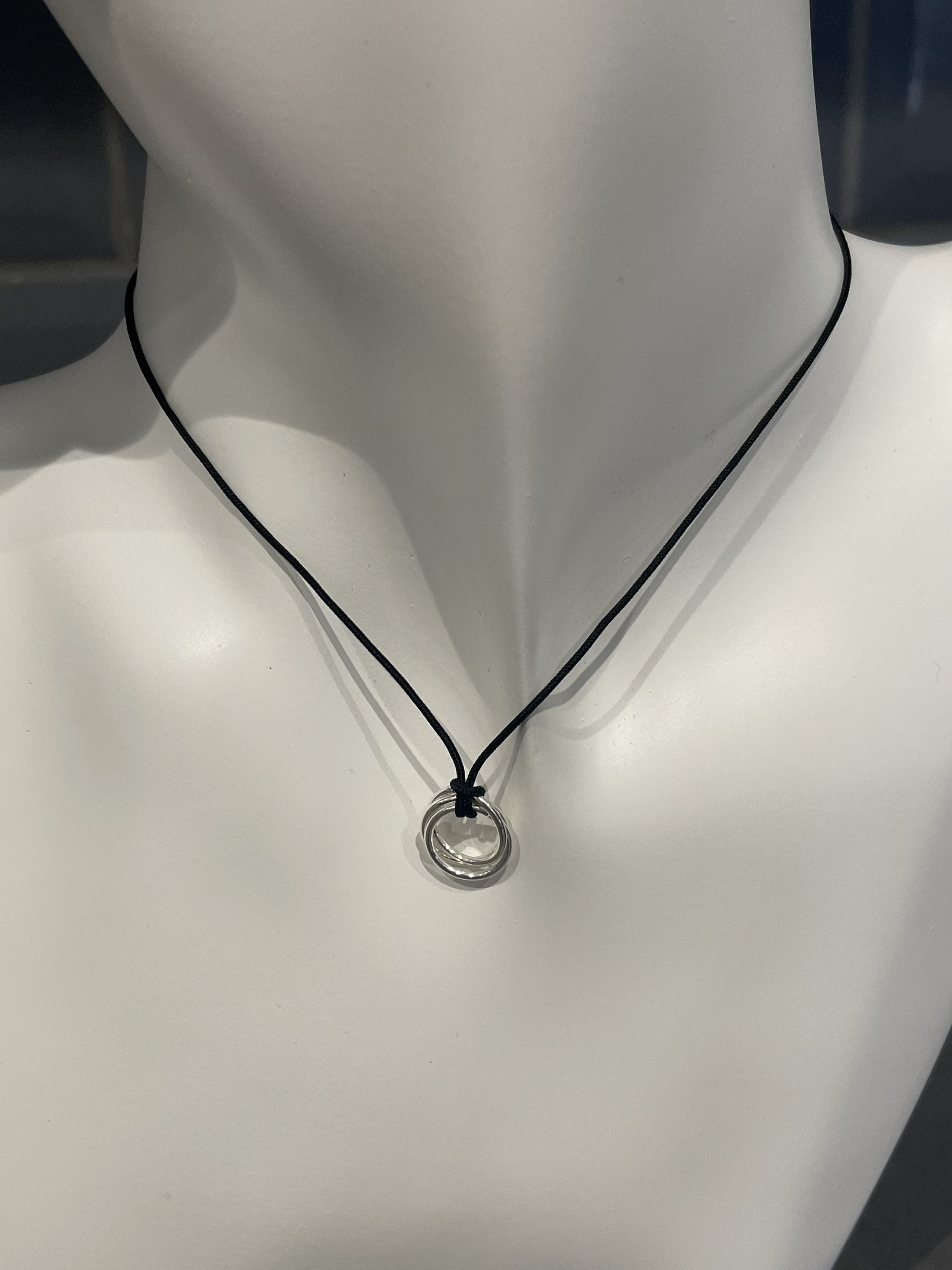 Collana Amicizia Per 3 Persone In Argento Sterling 925 - 3 Anelli Infiniti - Gioiello Regalo Compleanno Per Amiche E Sorelle
