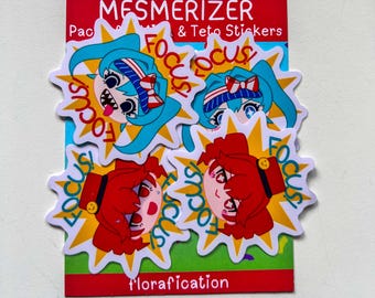 Hatsune Miku & Kasane Teto - Mesmerizer Sticker Pack
